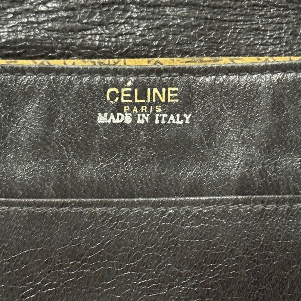 Vintage Céline Triomphe Maillon Leather Crossbody - Picture 11 of 15